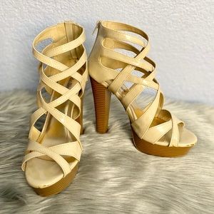 Dollhouse Beige Heels